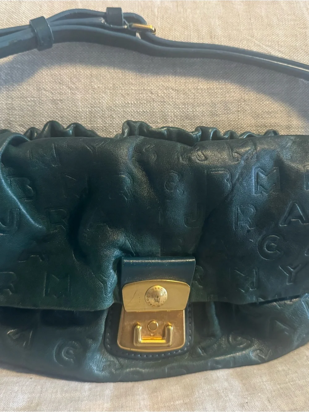 Marc jacobs Shoulder Bag with Gold Hardware